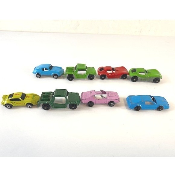 Vtg Toy Cars 8pc Mixed Models Tootsie Porsche Turbo Hot Wheels - Picture 2 of 5
